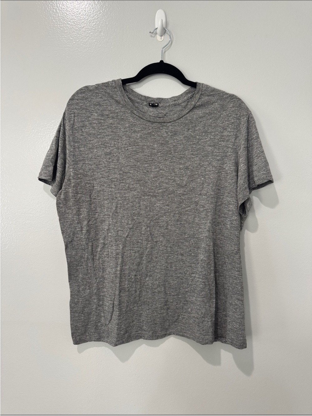 Munrow Women's Basic Tee Size L Grey Comfortable Summer